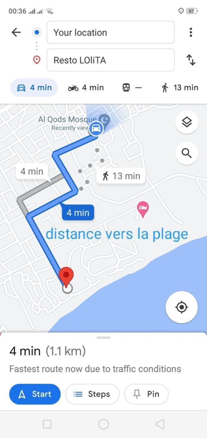 Appartements De Luxe Pres De La Mer Ναμπέλ Εξωτερικό φωτογραφία