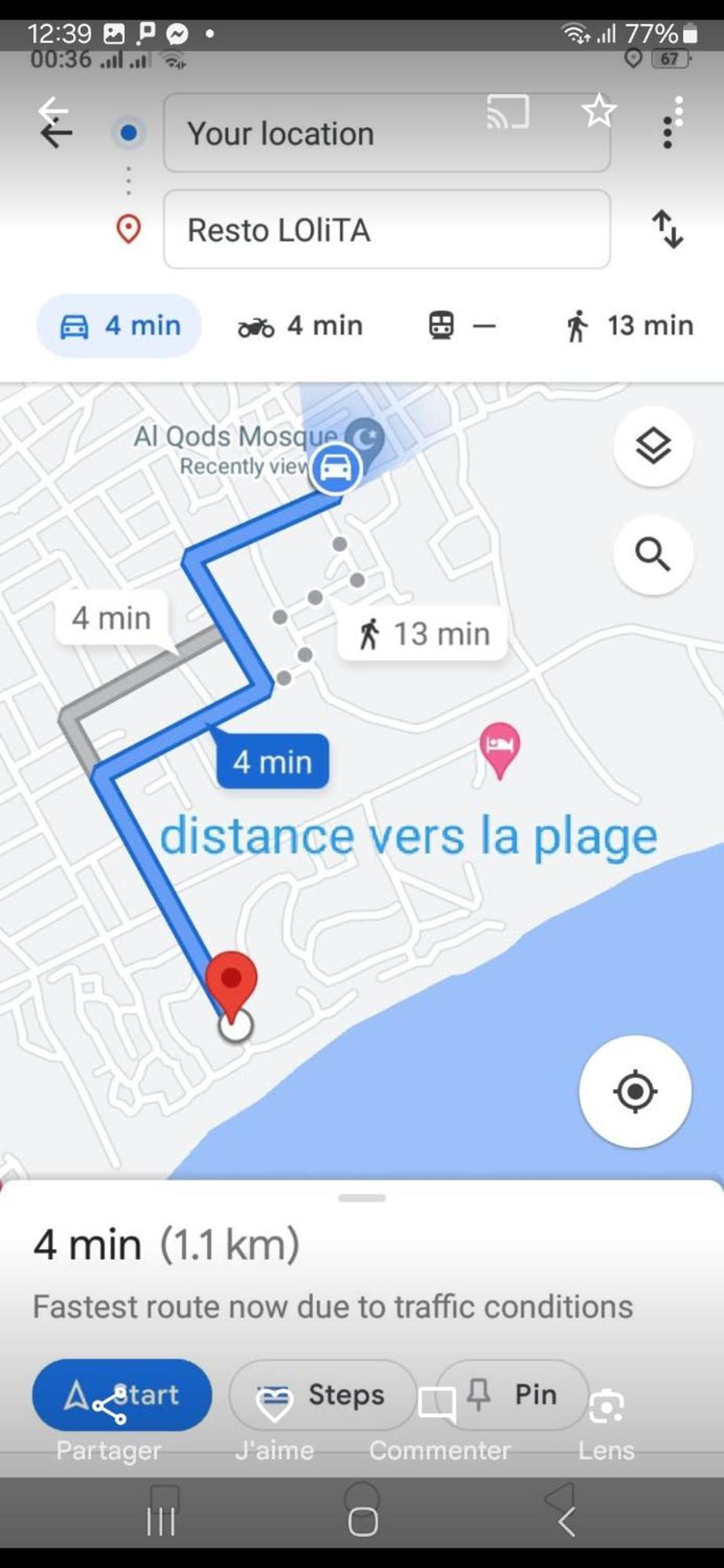 Appartements De Luxe Pres De La Mer Ναμπέλ Εξωτερικό φωτογραφία